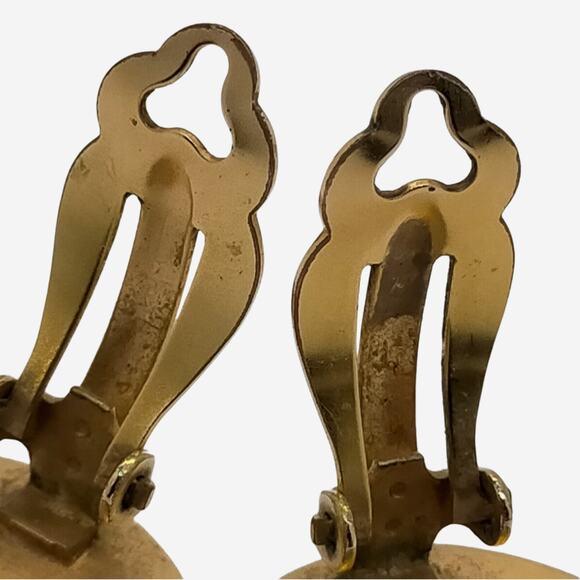 Hermes Clou de Selle Mother of Pearl Clip-on Earrings - Picture 7 of 9